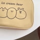 thumbnail image 4 of Neceser de lona bonito con diseño de tres osos de helado amarillos, portátil para niñas y estudiantes, 4 of 5