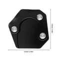 thumbnail image 2 of IFANLANDOR 1Pack Motorcycle Kickstand Extension Pad Stability Enhancement Anti Slip Aluminum, 2 of 8