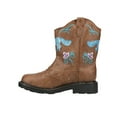 thumbnail image 3 of Roper Girls Glitter Horse Round Toe Cowboy   Mid Calf Boots, 3 of 5