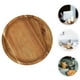 thumbnail image 3 of Bandeja redonda para servir, bandeja circular de madera, bandeja para pan, café, té, plato para aperitivos de frutas., 3 of 7
