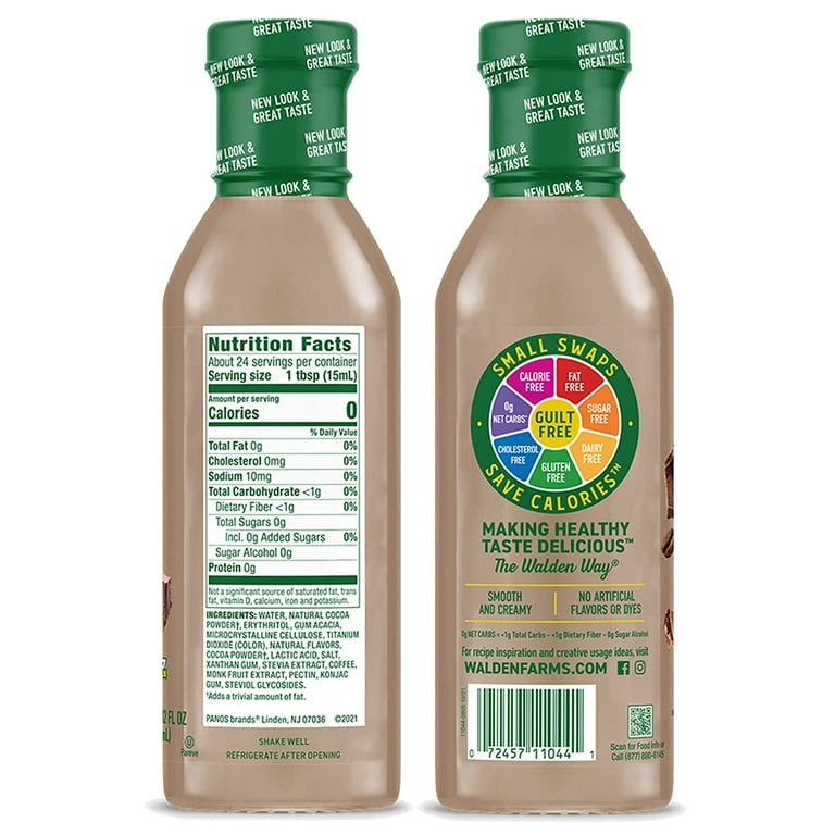 Mocha Coffee Creamer – Walden Farms