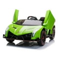 thumbnail image 2 of Lamborghini Veneno 24V (2x12V) Ride On Cars 4x4 Upgraded Leather Seats Rubber Tires with Remote Control, 2 of 5