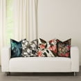 thumbnail image 3 of Smithsonian  Sweet Magnolias Velvet Throw Pillow 16 x 16, 3 of 3