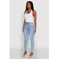 thumbnail image 3 of Womens WAX Stretch High Waisted Skinny Ankle Jeans, 3 of 5