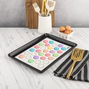 Thyme & Table Double-Sided Easy Clean Silicone Baking Mat with Measurements, 11.6 x 16.6