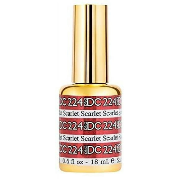 DND DC Mermaid Soak-Off Gel Polish - Scarlet 224