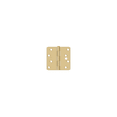 thumbnail image 2 of Deltana S44R44S 4" x 4" x 1/4" Radius Hinge, Residential in Brushed Brass, 2 of 2