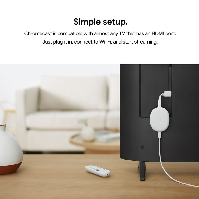 5 pack) Chromecast with Google TV - Streaming Entertainment in 4K