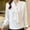B_ White, variant on Olyvenn Women's Bow Tie Neck White Chiffon Blouses Office Lady Long Sleeve V-Neck Casual Loose Business Shirt White L