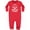 Red, variant on Lawyer Daddys Little Co Counsel Baby Fleece Romper