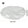 thumbnail image 5 of 50x31.5cm Size M Motorcycle Seat Cover Waterproof Dustproof Motorbike Seat Cushion Protector Silver Tone, 5 of 8