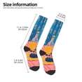 thumbnail image 2 of KLL Colorful Summer Fruit Table Print Cool Socks Men's Women's Crew Socks Funny Crazy Novelty Stockings, 2 of 6