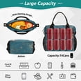 thumbnail image 2 of FORMRS Insulated Lunch Bag Unisex Large Capacity with Shoulder Strap, Star Map, 2 of 6