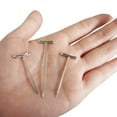 thumbnail image 2 of FOMIYES Hair Sewing Kit Wig T Pins Light Grey Stainless Steel 450pcs For Wigs And, 2 of 8