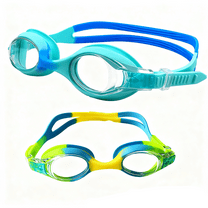 2 Pack Kids Goggles, Swimming Goggles for Kids Age 4-16 Boys and Girls Youth, Anti-Fog Waterproof Anti-UV Pool Goggles