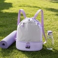 thumbnail image 3 of Sports Drawstring Backpack ,Travel Bag,Lightweight Gym Bag Water-Resistant Pocket | Breathable String Bag for Soccer, Running, Workout, 3 of 6