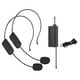 thumbnail image 2 of Micrófono de diadema, sistemas de micrófono inalámbrico UHF Micrófono de diadema Alcance de 30 m Uso múltiple para Auriculares duales, 2 of 3
