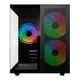 thumbnail image 1 of Gabinete Xzeal Cubo MATX 3 Ventiladores ARGB Negro XZGAMC1B, 1 of 4