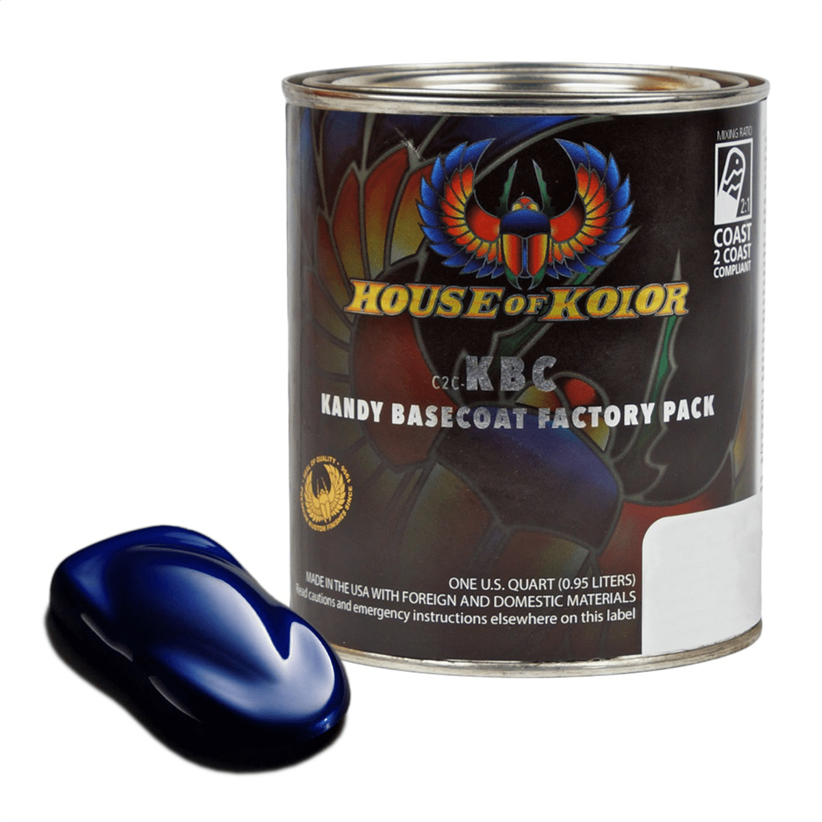 House of Kolor Kosmic Kolor 塗料セット House of Kolor GALLON KIT HOK KOSMIC URETHANE SHOW KLEAR w