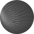 thumbnail image 1 of Ahgly Company Indoor Round Patterned Charcoal Black Area Rugs, 4' Round, 1 of 6