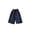 192Navy504, variant on HAYIMI Children Boys Casual Wide Leg Pants Linen Blend Fine Stripe Loose Fit Comfortable Solid Color Trousers Kids Holiday Slacks