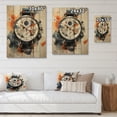 thumbnail image 4 of Designart "Minimalist Beige Watch I" Fashion Print on Natural Pine Wood, 4 of 5