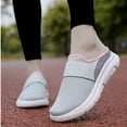 thumbnail image 2 of Slip on Steel Toe Shoes for Women Clog House Shoes Comfort Slip-On Walking Mules with Indoor Outdoor, 2 of 9