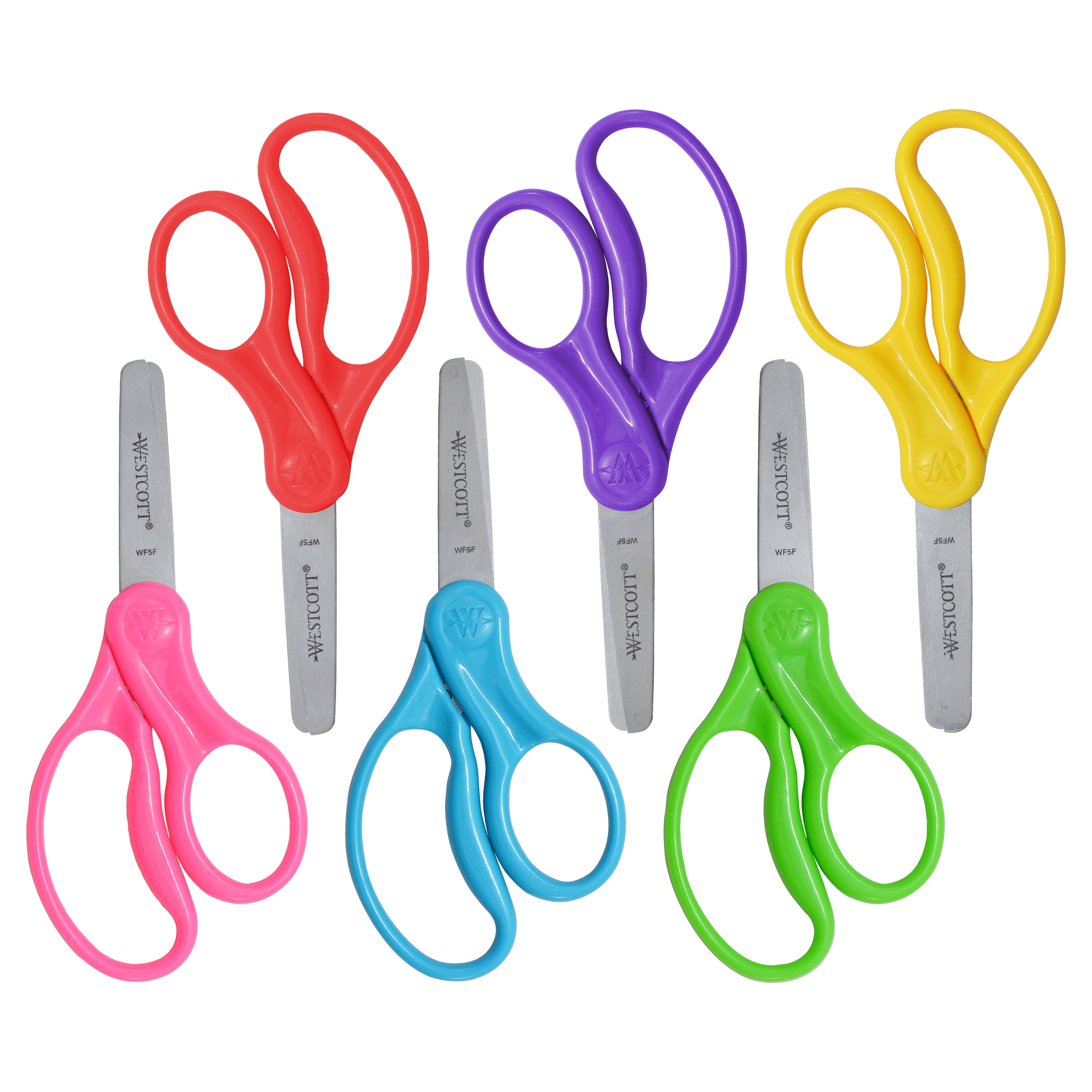 Blunt Kids Scissors Classpack, 6 Count 