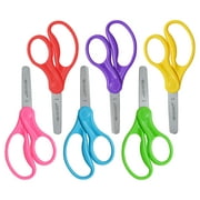 Westcott 5" Blunt Kids Scissors Classpack, Assorted Colors, 6-Pack