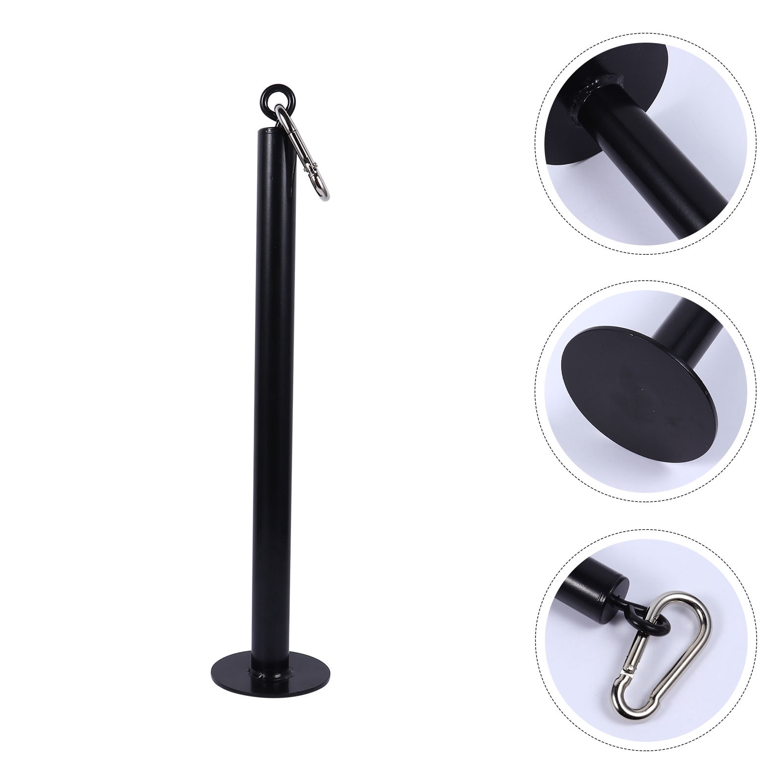 Ortofally Steel Weight Plate Loading Pin Steel Workout Weights Lifting Holder Stand Rack Pulley Cable Machine System Weights Stand for Muscle Strength Training Exerciser 38cm