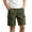 Green, variant on BXJX Boys Cargo Shorts Size 8 T, Elastic waist Relaxed Fit Summer Knee Length Kids Shorts with Pockets Brown