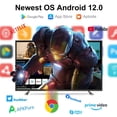 thumbnail image 3 of X88 Pro 12 Set Top Box Rk3318 Android 12.0 HD Dual Band Wifi6 Bluetooth-compatible Tv Box US Plug 2+16gb, 3 of 5