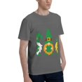 thumbnail image 2 of Bingfone Spring St Patrick’s Day Irish Gnomes Men'S Loose Fit Short-Sleeve Pocket T-Shirt, 2 of 7
