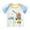 R/4224Light Blue, variant on Vividxx Boys Casual Short Sleeve T-Shirt Round Neck Comfortable Tops For Newborn Kids Baby Boys Everyday Wear Infants Solid Color Leisure Dailywear