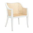 thumbnail image 2 of SAFAVIEH Maika Nautical Solid Dining Chair, White/Natural, 2 of 7