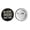 Black w/White Strip, variant on Black Lives Matter Pin Back Button