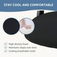 thumbnail image 5 of CONCETTA Office Desk Chair, Ergonomic High Back Mesh Chair with Headrest and Flip-up Armrest, Black, 5 of 9