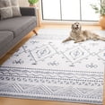 thumbnail image 5 of SAFAVIEH Arizona Dervla Geometric Machine Washable Area Rug, Beige/Charcoal, 5' x 8', 5 of 13