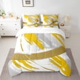 thumbnail image 2 of YST Ensemble de Literie Vintage Abstrait Dégradé 7 Pcs Ensemble de Couette Moderne, Simple, 2 of 4