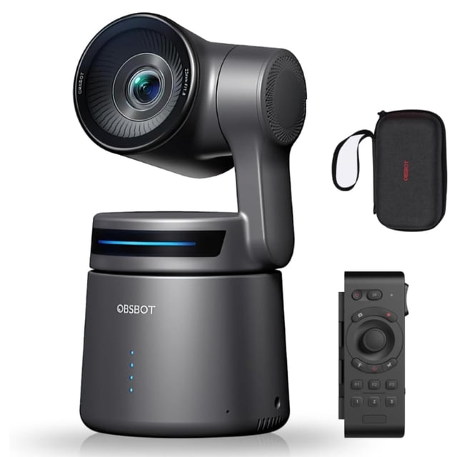 Cámara PTZ OBSBOT Tail AIR NDI Streaming 4K Webcam