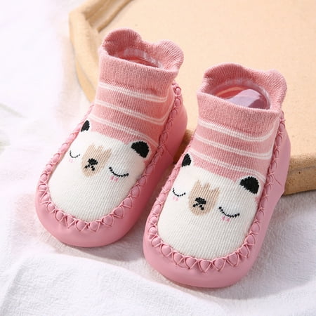 

Ameiqe Baby Socks Shoes Infant Toddler Boys Girls Low Top Soft Sole Casual Pre Walker Shoes(Pink 13cm)