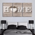 thumbnail image 3 of 3 Piece Canvas Wall Art for Living Room, Heart of Love Home Wall Decorations Print on Canvas Artwork Picture for Home Bedroom Paintings, With Framed (30x45cmx3Pcs), 3 of 7