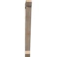 thumbnail image 2 of Ekena Millwork 3 1/2"W x 30"D x 38"H Traditional Slat Smooth Bracket, Douglas Fir, 2 of 4