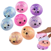 2pcs Dumpling Squishy, Mega Rainbow Dumplings, Soft Squeeze Decompression Dough(random color)