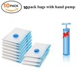 thumbnail image 1 of Vacuum Storage Bags for Clothes Bedding Pillows - Eco-Friendly Foldable Space Saver, 1 of 9