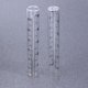 thumbnail image 4 of 2Pcs 12cm Glass Flat-bottomed Rain Gauge Meter Test Tube with Scale, 4 of 5