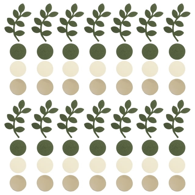 Miangastore 1 Pack Wedding Table Confetti Sage Leaf Engagement Party Table Scatter Party Supplies