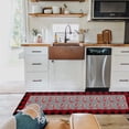 thumbnail image 2 of Kitchen Rugs and Mats Set of 2 Christmas Bird Snowflake Red Black Plaid Kitchen Sink Mat,Non-Slip Area Runner Rug,Washable Floor Mat for Home Dining Room Office 18"x30"+18"x48", 2 of 6