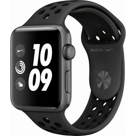 Refurbished Watch Gen 3 Series 3 Nike+ 42mm Space Gray Aluminum - Anthracite Sport Band