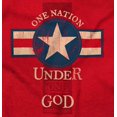 thumbnail image 2 of One Nation Under God Religious Men's Graphic T Shirt Tees Brisco Brands M, 2 of 6
